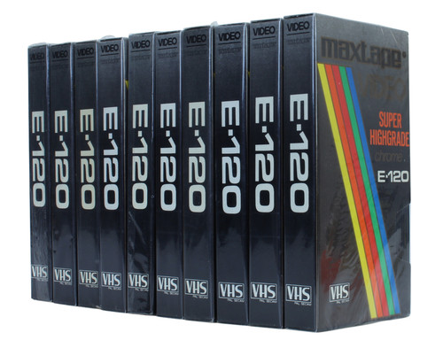 Lot cassette vidéo vhs - 10,