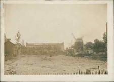 Paris, dernier terrain en friche Butte Montmartre Vintage silver print Tirage 