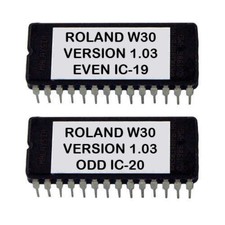 Roland W-30 Latest OS v1.03 Firmware Upgrade Sampler W30 Eprom Update ROM
