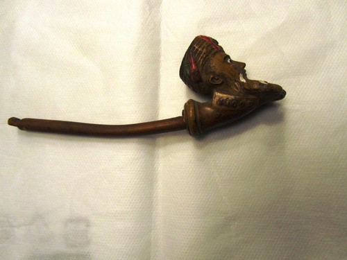 Pipe gambier terre - pipe, cuite