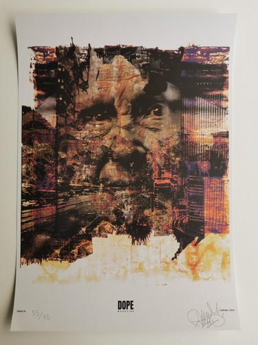 Vhils dope limited - vhils,
