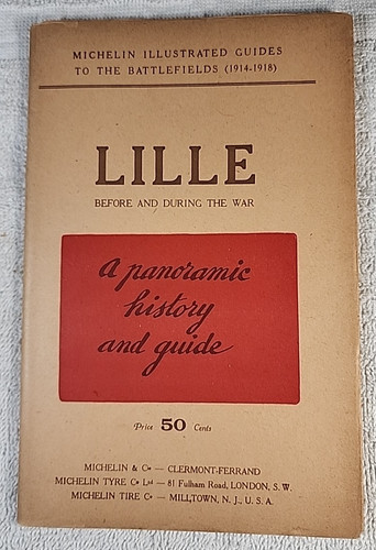 Vtg 1919 michelin ww1 - 1919,