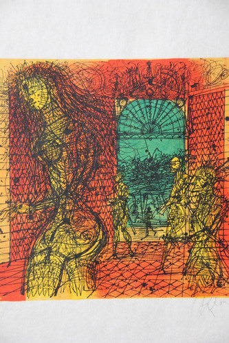 Jean carzou lithographie - carzou,