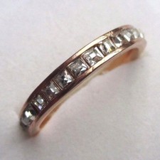 Bague Alliance anneau plaqué
