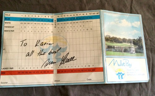 Autographe ivan lendl - autographe,