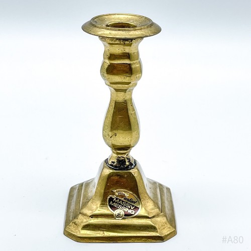 Vintage laiton bougeoir - vintage, en