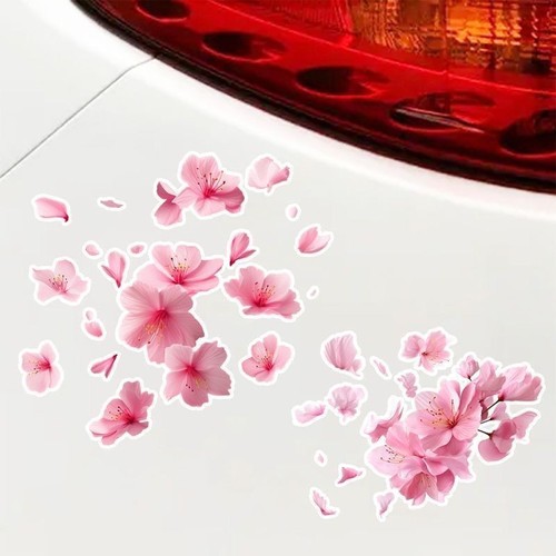 Voiture stickers cerise fleur - voiture,
