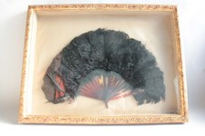 Éventail Plumes d'autruche