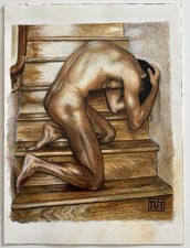 Aquarelle Originale Du Peintre