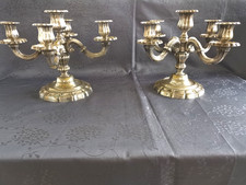 Paire de candélabre bougeoir
