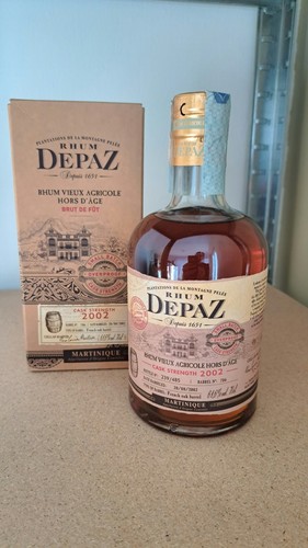 Rhum vieux depaz - vieux, cask