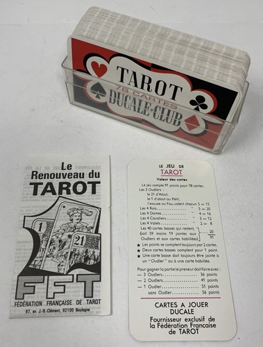 French tarot cards cartes - cards, 78