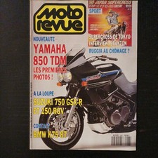 MOTO REVUE 2967 SUZUKI GSX-R 750 RGV 250 YAMAHA TDM 850 BMW K75 RT K 75 1990