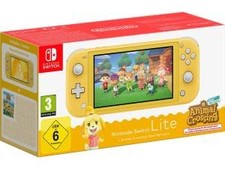 Switch lite Console Animal Crossing Yellow