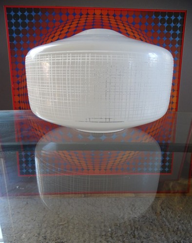 Ancien abat jour lampe - abat,