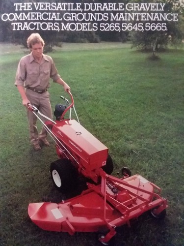 Gravely 5265 5645 - 5665, 2-wheel