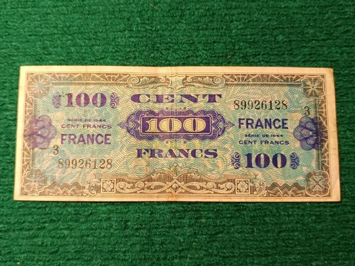 Billet 100 francs - billet,