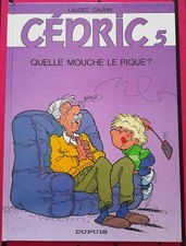 Cédric - Tome 5 - Quelle mouche le pique ? - Laudec-Cauvin - comme neuf -