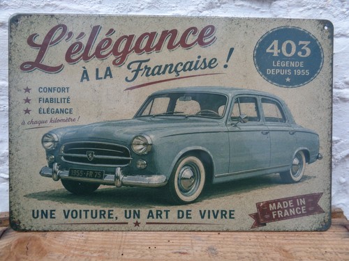 Tole metal peugeot 403 - peugeot,