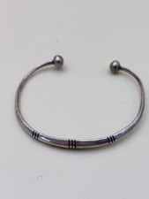 bracelet en argent massif Jonc