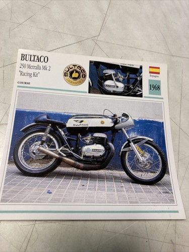 Bultaco 250 metralla - metralla, mk2