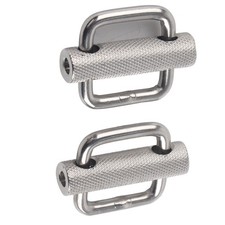 2Pcs Slide Buckle 316