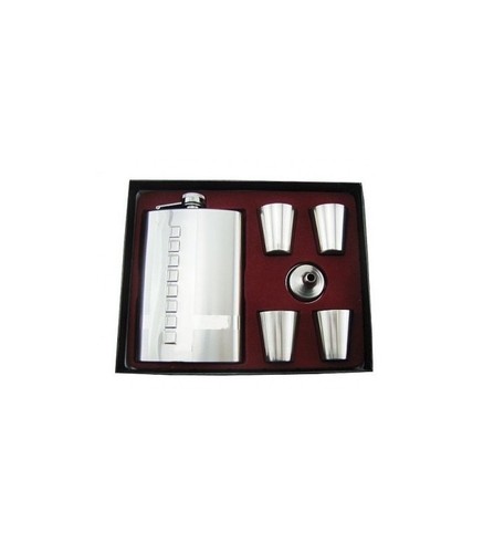 Coffret flasque avec - , 4