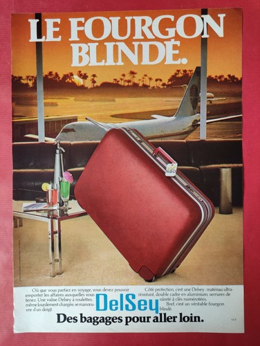 Publicité presse bagage - publicité,