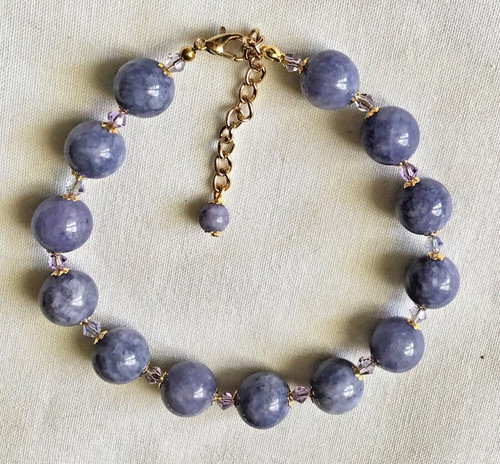 Bracelet perles angelite - 🌟bracelet,