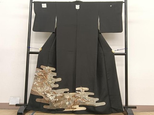 Kimono japonais luxueux - , noir