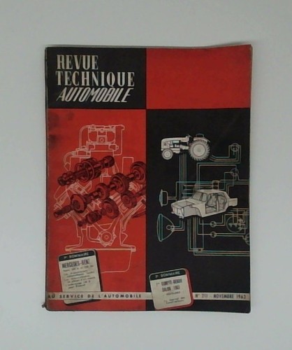 Revue technique automobile - revue,