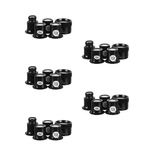 Lot loupes de bijoutier - loupes,