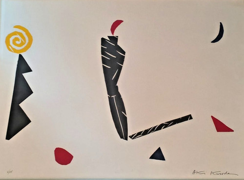 Aki kuroda rare lithographie - -,