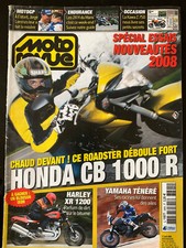 MOTO REVUE du 17/04/2008; Essai Honda CB 1000 R/ Harley XR 1200/ Yam Ténéré