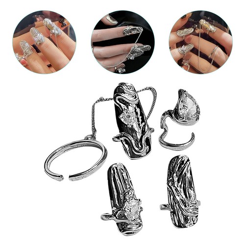 4pcs ouverte anneau d - , d'anneau