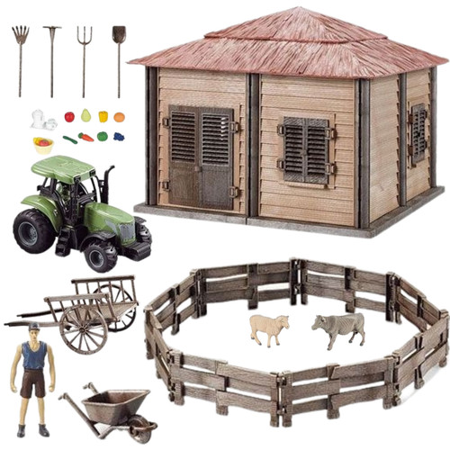 Grande ferme maison fermier - grande,
