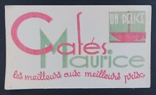 BUVARD Café MAURICE les