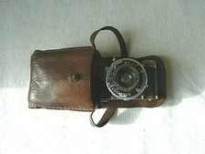Ancien Appareil Photo Miniature ELJY Lumière ANASTIGNAT LYPAR 135 avec Etui Cuir