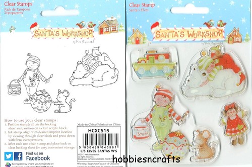 Clear stamps dovecraft santa - dovecraft, santa's
