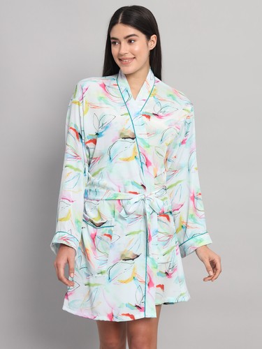 Femme satin kimono - femme,