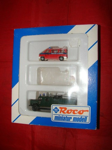 Roco kit vehicules pompiers - roco, ho