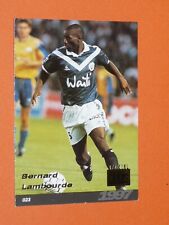 #23 BERNARD LAMBOURDE GIRONDINS BORDEAUX PANINI FOOTBALL CARD 97 1996-1997