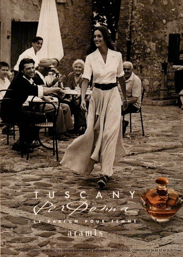 Publicité papier parfum - papier,