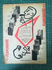 538 PUBLICITE ANCIENNE 1950 Briquets Flaminaire