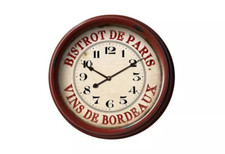 Horloge vins BORDEAUX , déco