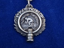 SUPERBE Nice RARE +++ TOP ! PORTE-CLES Key ring - DUNLOP - PNEU VELO Bike tyre