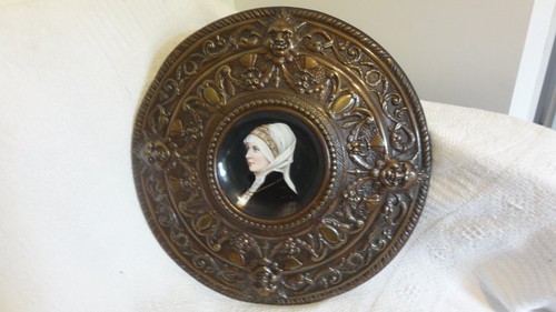 Ancienne grande assiette - ancienne, 46