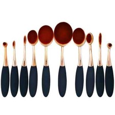 10 pinceaux maquillage brosses