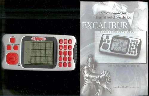 Excalibur sudoku electronic - excalibur,