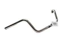 Guidon 25,4 Mm Chromé Courbé